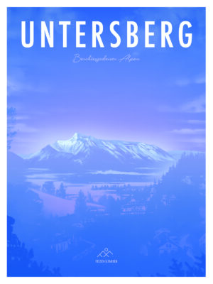 Untersberg Andenken Poster Kunst