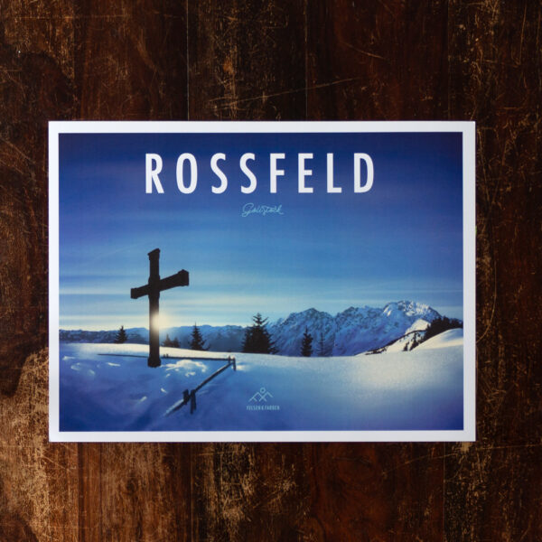 Retro Design Poster Rossfeld